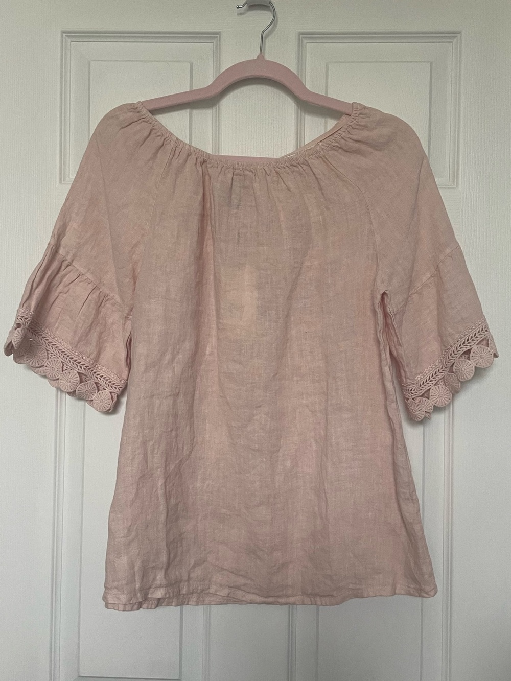 Made in Italy Linen Top NWT